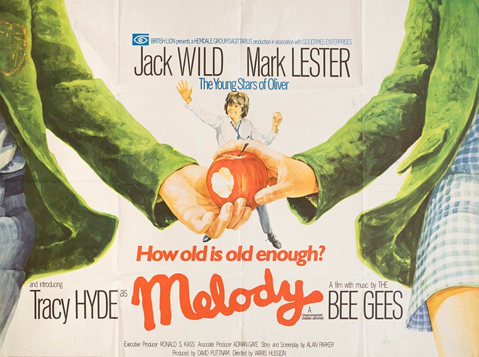 Melody Original 1971 British Quad Movie Poster