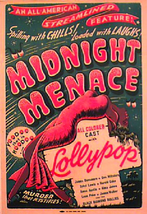 Midnight Menace Original 1946 U.S. One Sheet Movie Poster