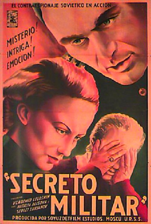 Military Secret Original 1945 Argentine Movie Poster