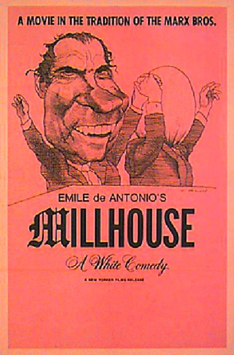 MILLHOUSE Original 1968 U.S. One Sheet Movie Poster