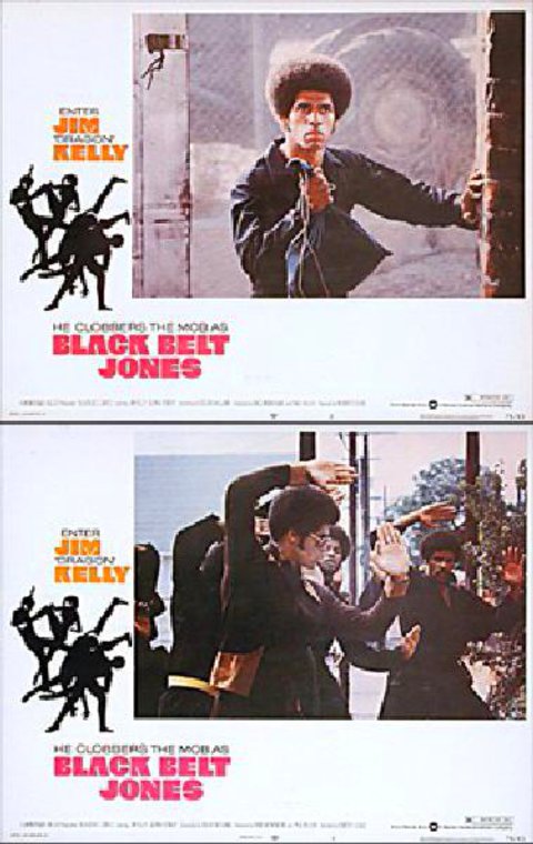 Black Belt Jones Original 1974 U.S. Lobby Card Set