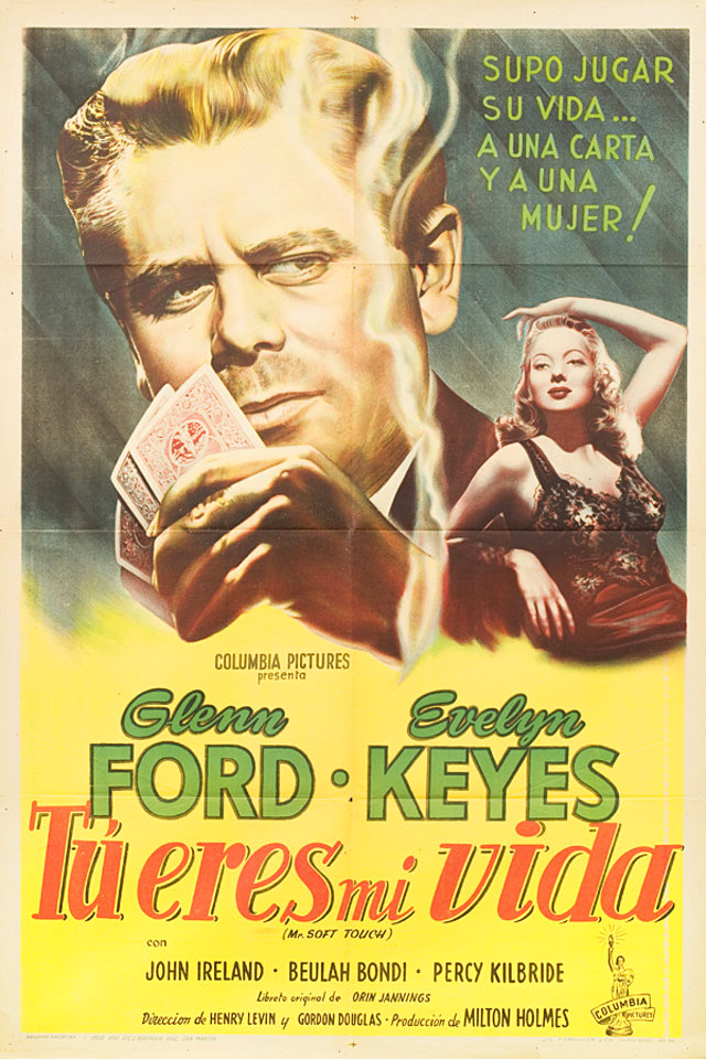 Mr. Soft Touch Original 1949 Argentine Movie Poster