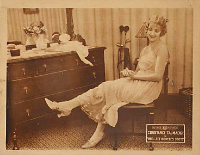 Mrs. Leffingwell's Boots Original 1918 U.S. Scene Card
