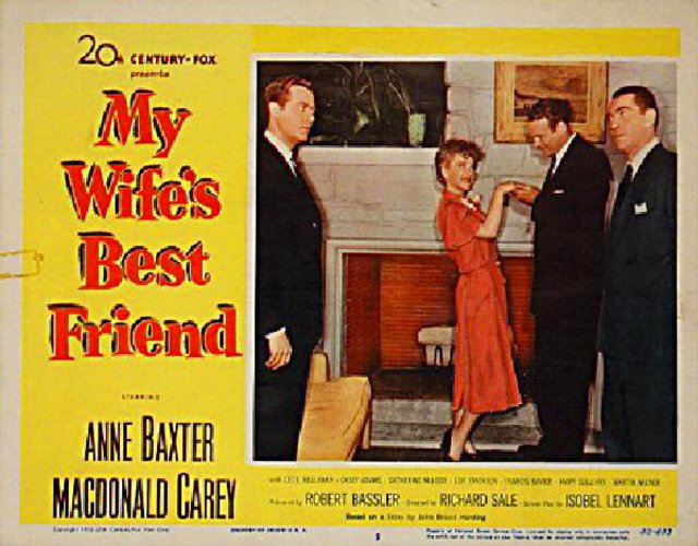 My Wife's Best Friend Original 1952 U.S. Scene Card