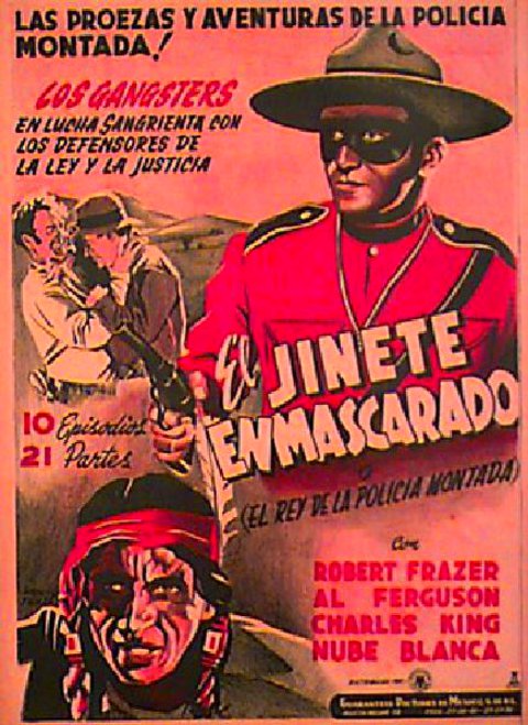The Mystery Trooper Original 1930s Mexican B1 Movie Poster