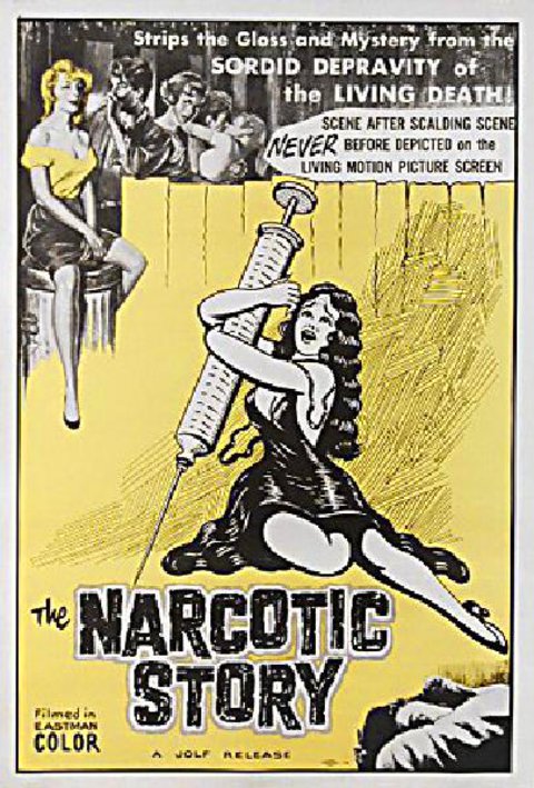 The Narcotics Story Original 1958 U.S. One Sheet Movie Poster