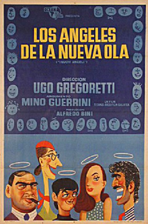 THE NEW ANGELS Original 1962 Argentine Movie Poster