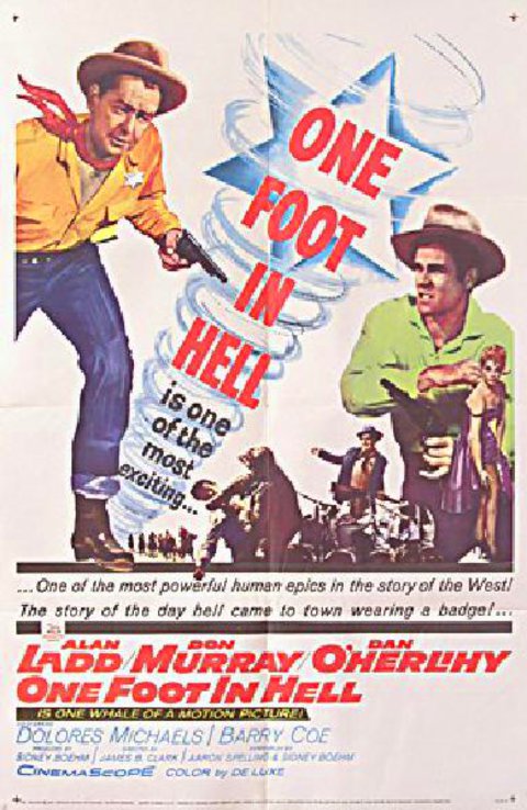 One Foot in Hell 1960 U.S. One Sheet Poster