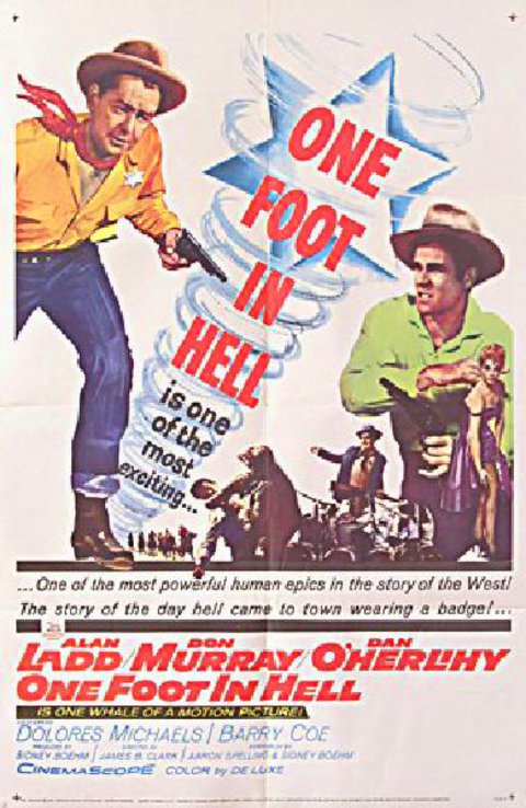 One Foot in Hell Original 1960 U.S. One Sheet Movie Poster