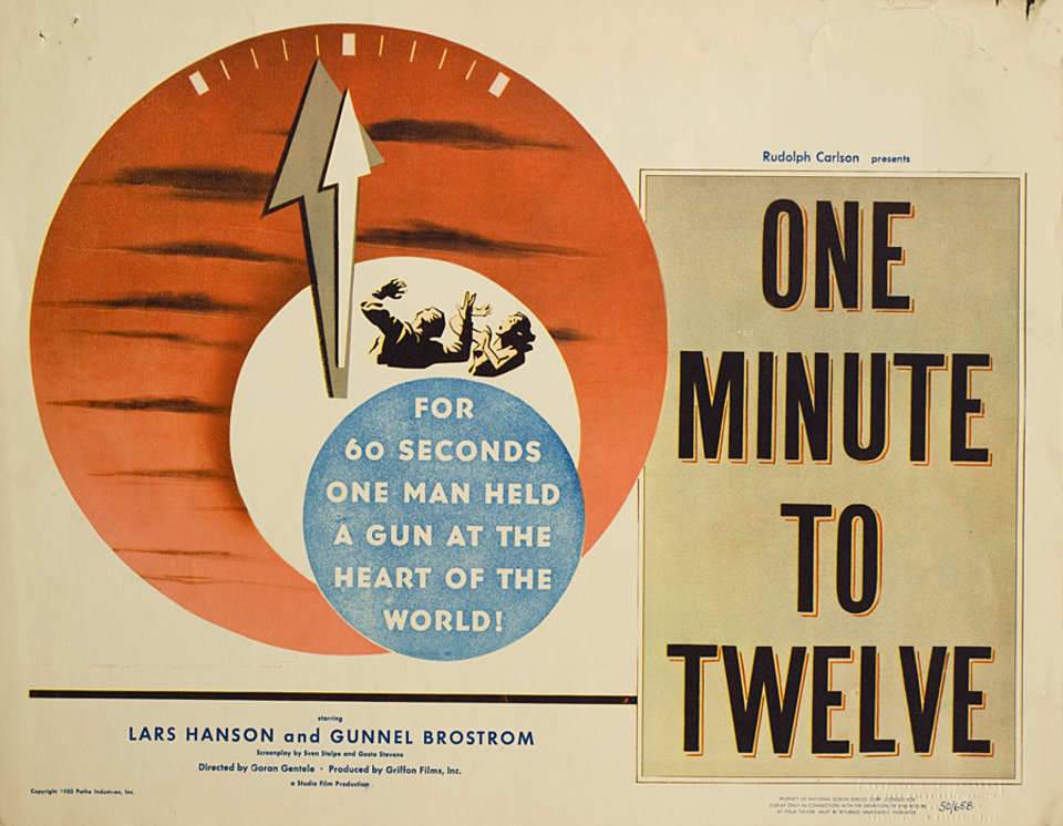 Till the Doors of Hell Original 1950 U.S. Title Card