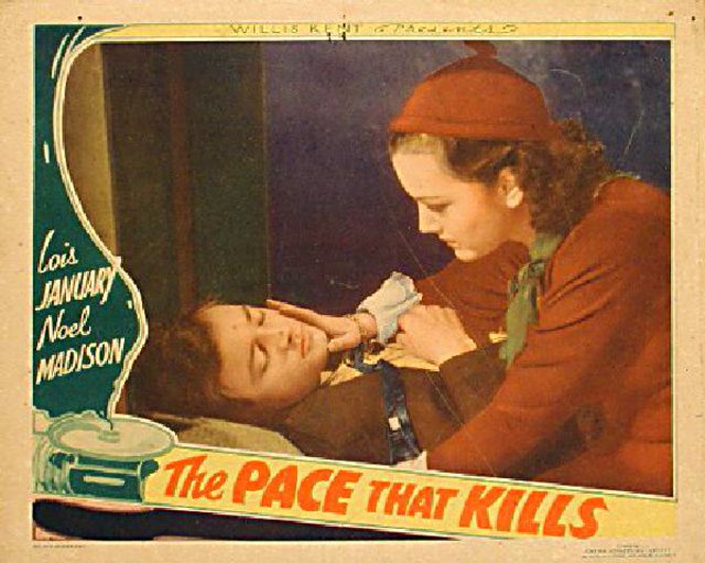 The Pace That Kills Original 1936 U.S. Scene Card