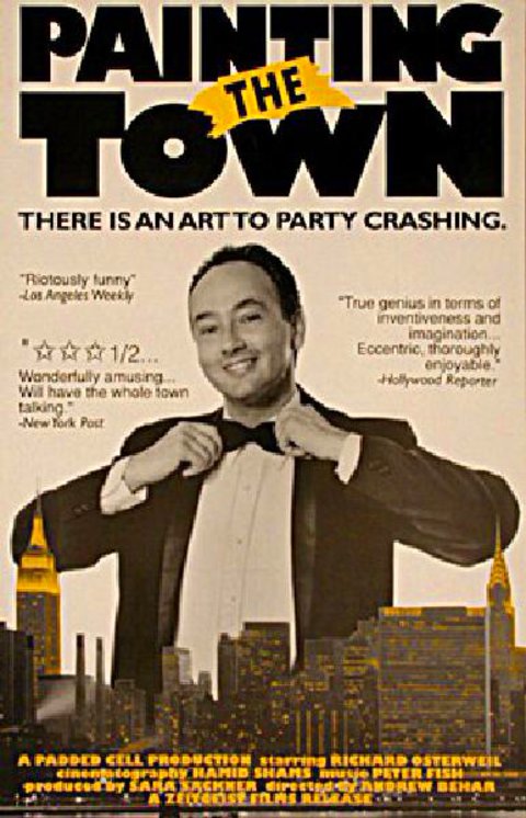 Painting the Town Original 1992 U.S. Movie Poster