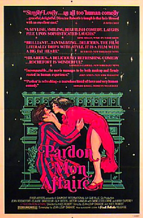 Pardon Mon Affaire, Too! Original 1977 U.S. One Sheet Movie Poster