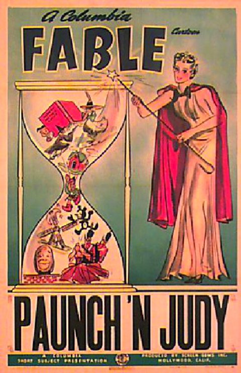 PAUNCH AND JUDY Original 1939 U.S. One Sheet Movie Poster