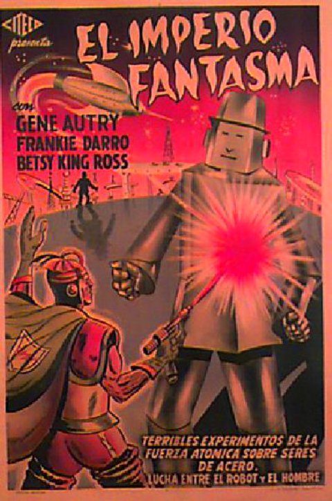 The Phantom Empire Original 1935 Argentine Movie Poster