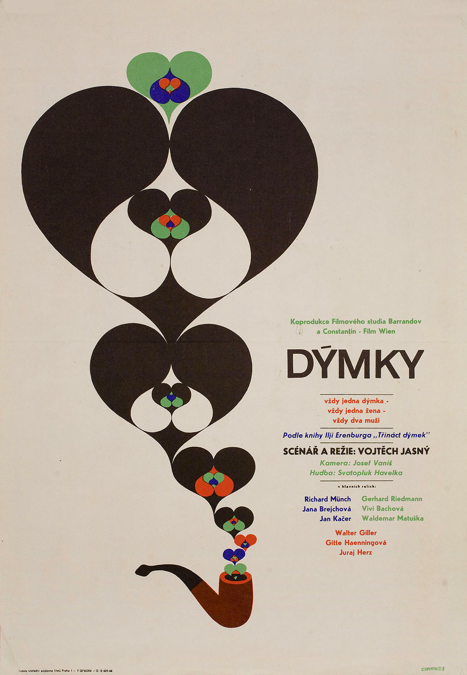 The Pipes 1966 Czech A3 Poster