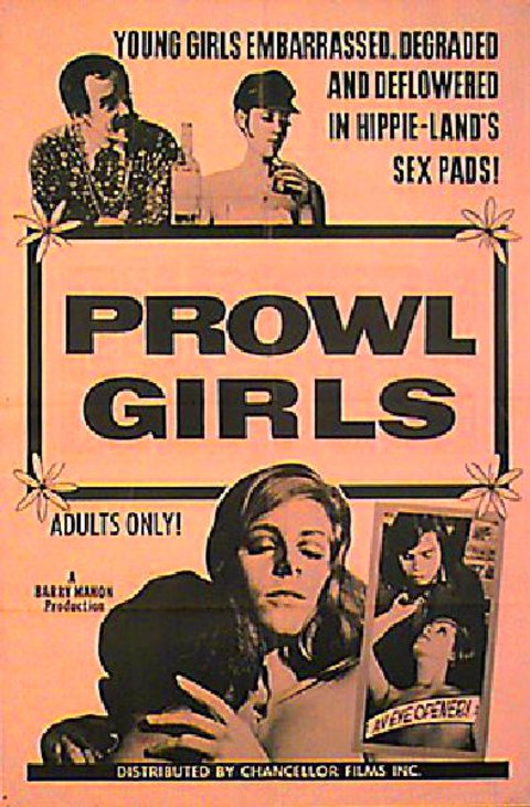 Prowl Girls Original 1968 U.S. One Sheet Movie Poster