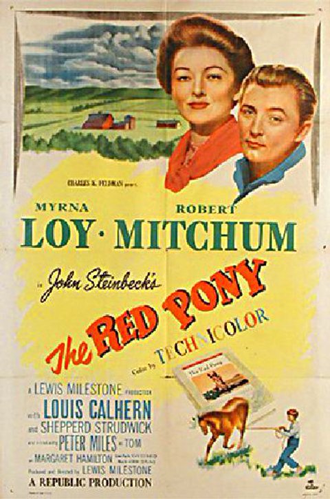 The Red Pony Original 1949 U.S. One Sheet Movie Poster