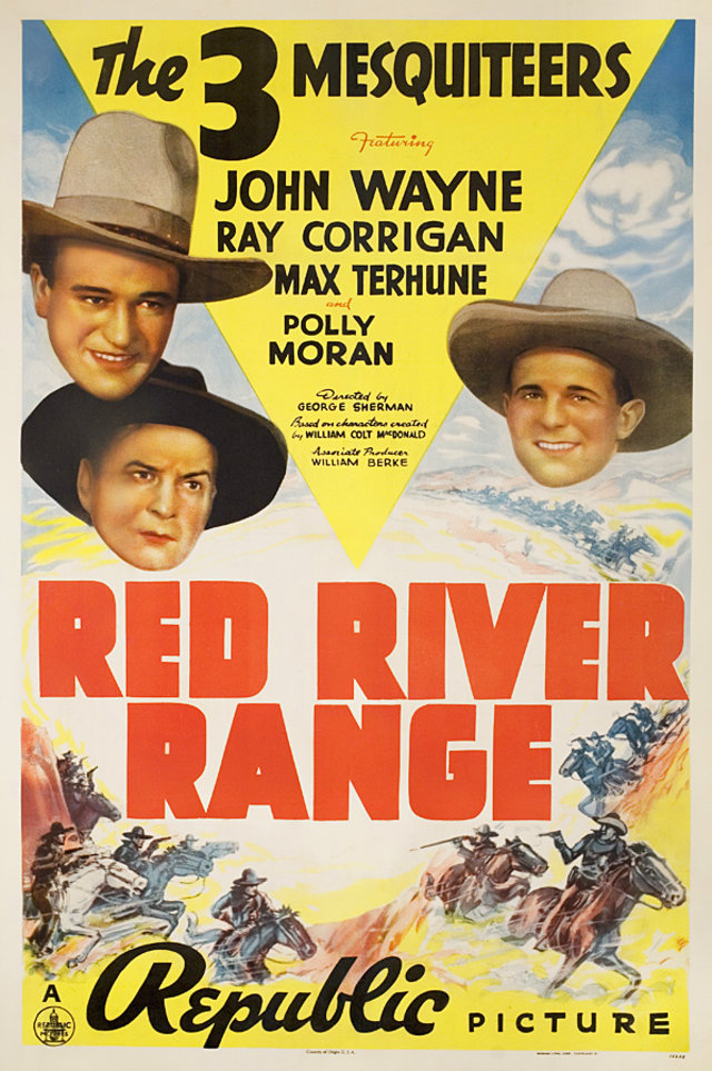 Red River Range Original 1938 U.S. One Sheet Movie Poster
