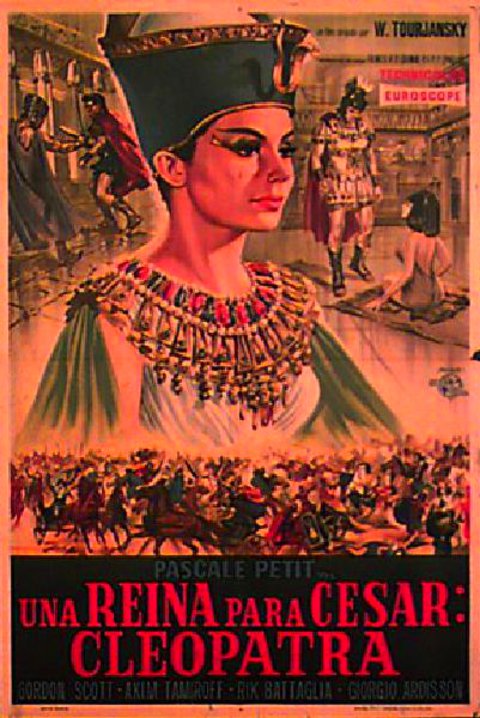 REGINA PER CESARE, UNA Original 1950s Argentine Movie Poster