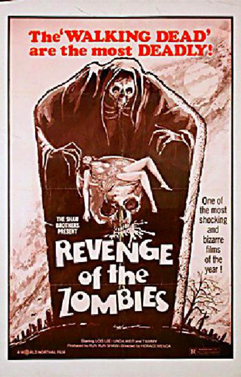 Revenge of the Zombies Original 1976 U.S. One Sheet Movie Poster