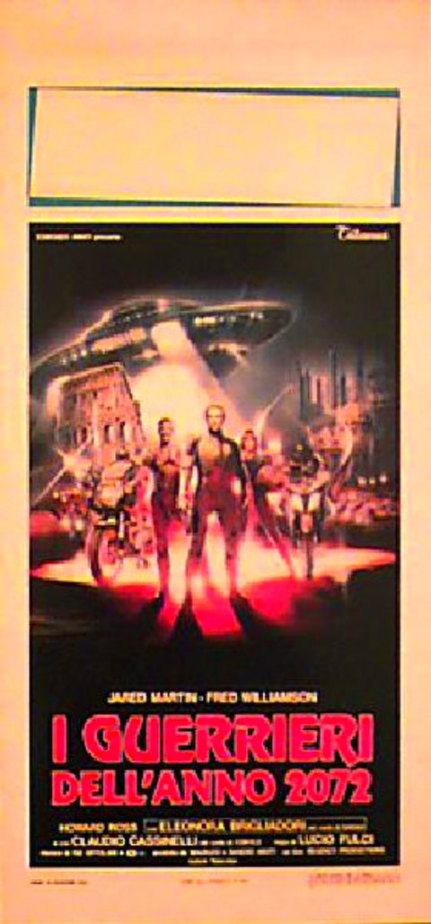 Rome, 2072 A.D. Original 1983 Italian Locandina Movie Poster