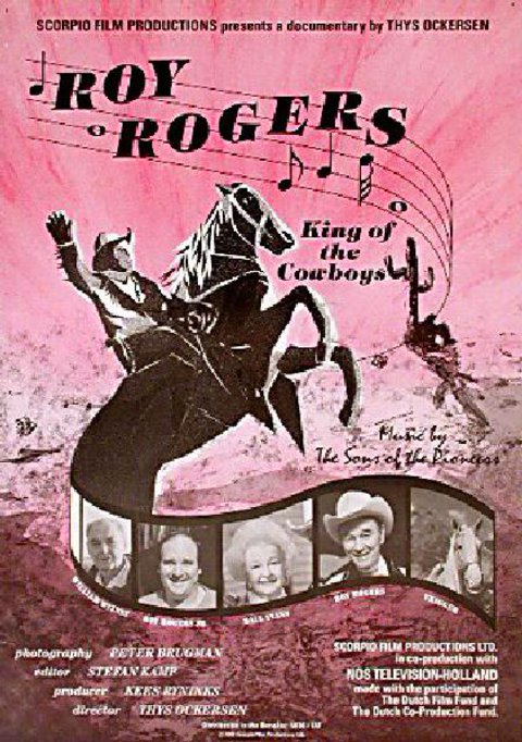 Roy Rogers, King of the Cowboys Original 1992 U.S. Mini Movie Poster