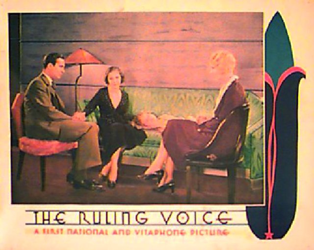 The Ruling Voice Original 1931 U.S. Scene Card