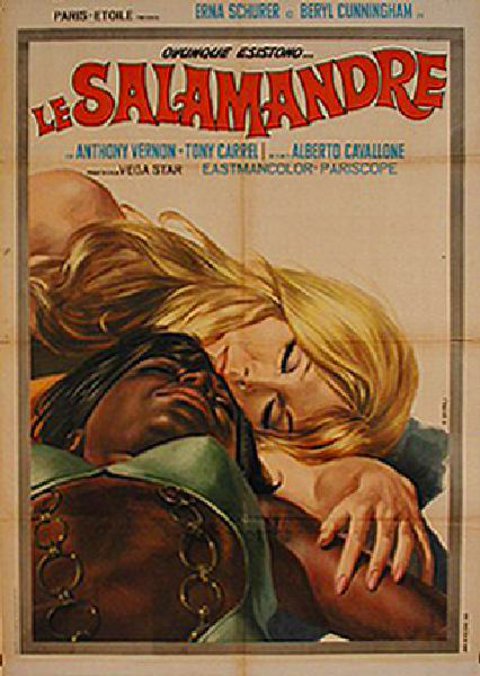 Le salamandre Original 1969 Italian Due Foglio Movie Poster