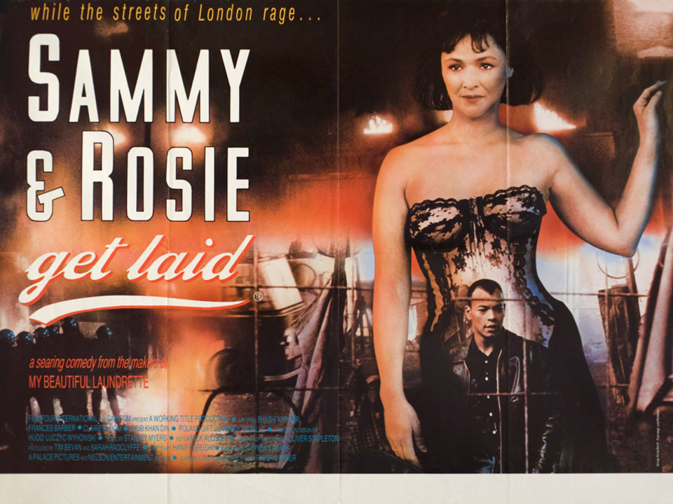 Sammy and Rosie Get Laid Original 1987 British Quad Movie Poster