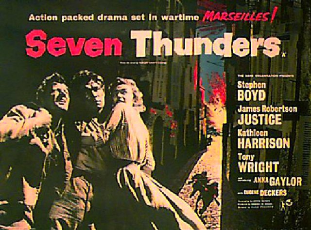 The Beasts of Marseilles 1955 British Quad Poster