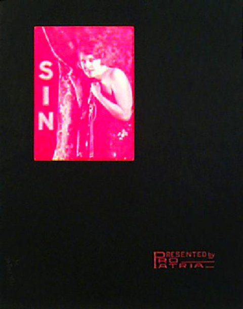 Sin Original 1930s British Movie Program