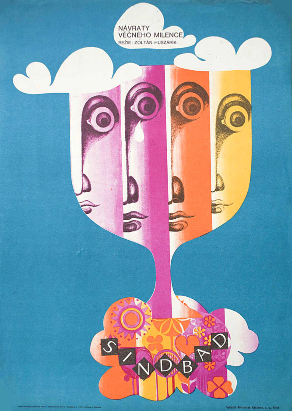 Sinbad Original 1972 Czech A3 Movie Poster