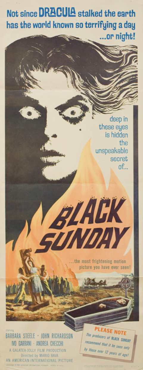 Black Sunday (1960) Original Movie Posters - Posteritati Movie