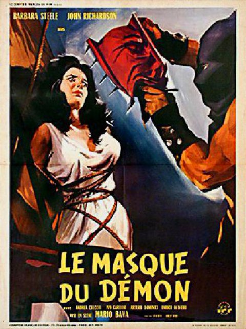 Black Sunday Original 1961 French Moyenne Movie Poster