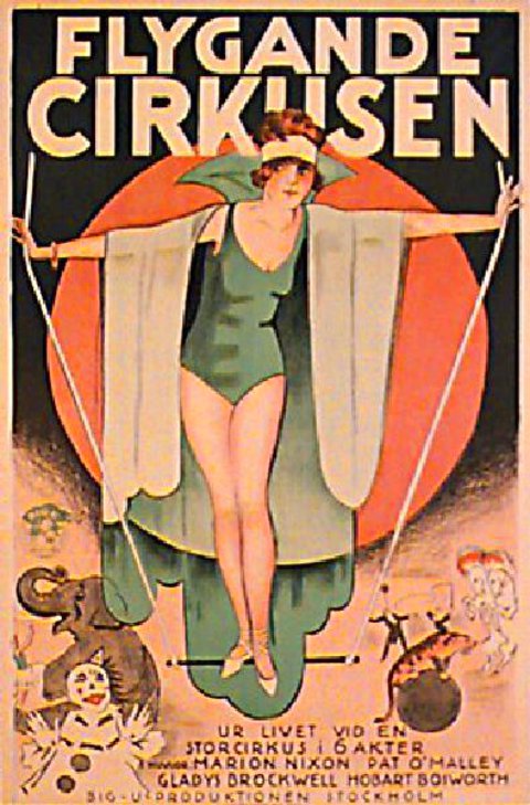 Spangles Original 1926 Swedish A1 Movie Poster