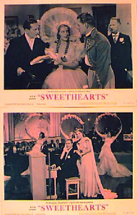 Sweethearts Original R1962 U.S. Lobby Card Set