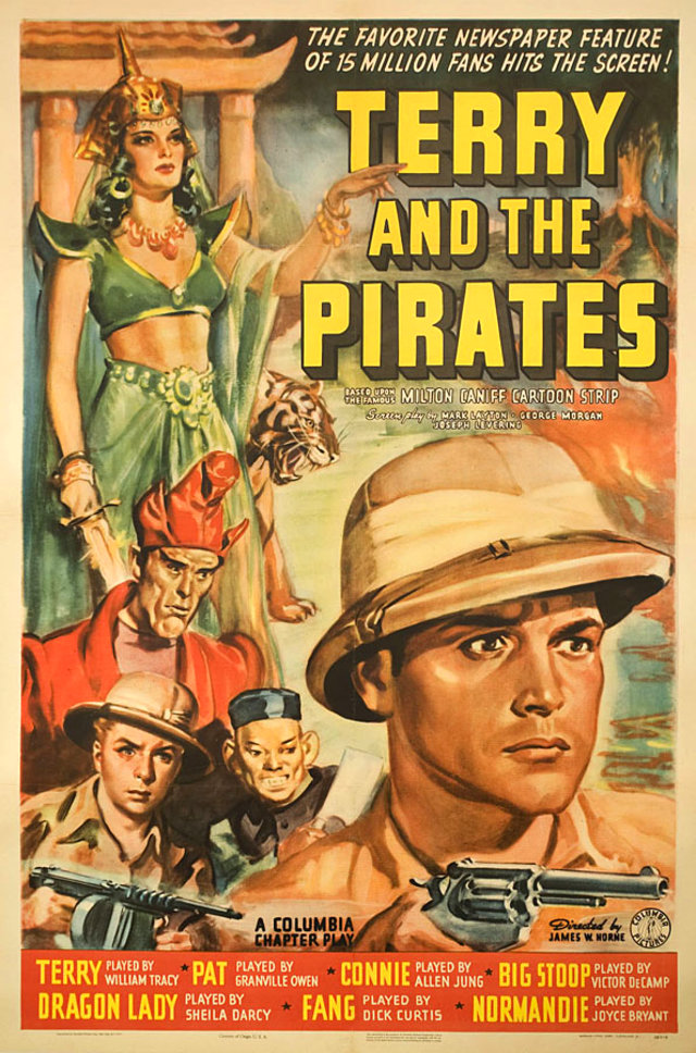 Terry and the Pirates Original 1940 U.S. One Sheet Movie Poster