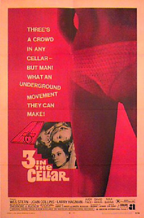 Up in the Cellar Original 1970 U.S. One Sheet Movie Poster