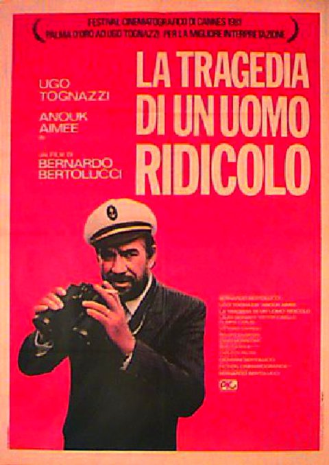 Tragedy of a Ridiculous Man Original 1981 Italian Due Foglio Movie Poster