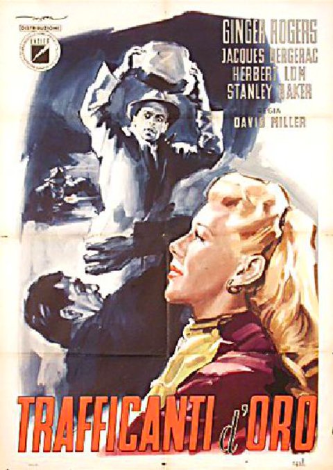Twist of Fate Original 1956 Italian Due Foglio Movie Poster
