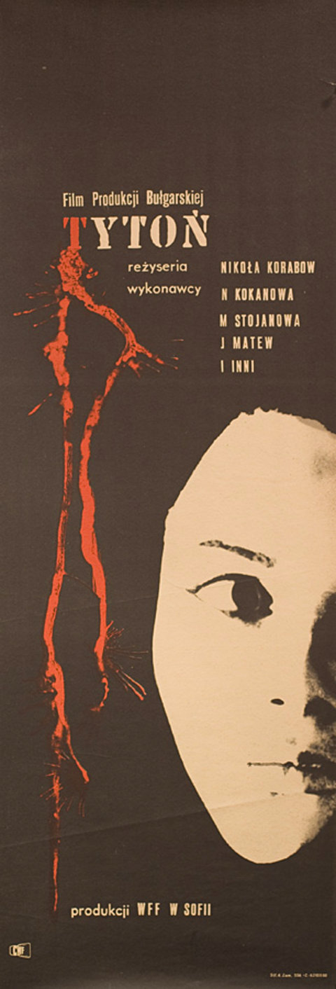 Tyutyun Original 1962 Polish Movie Poster