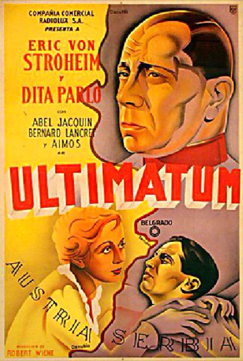 ULTIMATUM 1938 Argentine Poster