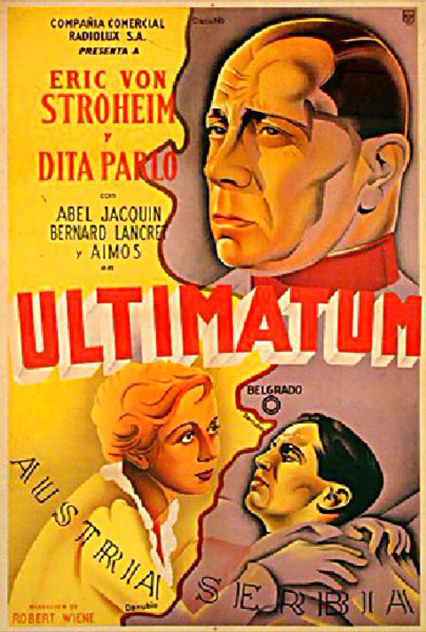 ULTIMATUM Original 1938 Argentine Movie Poster