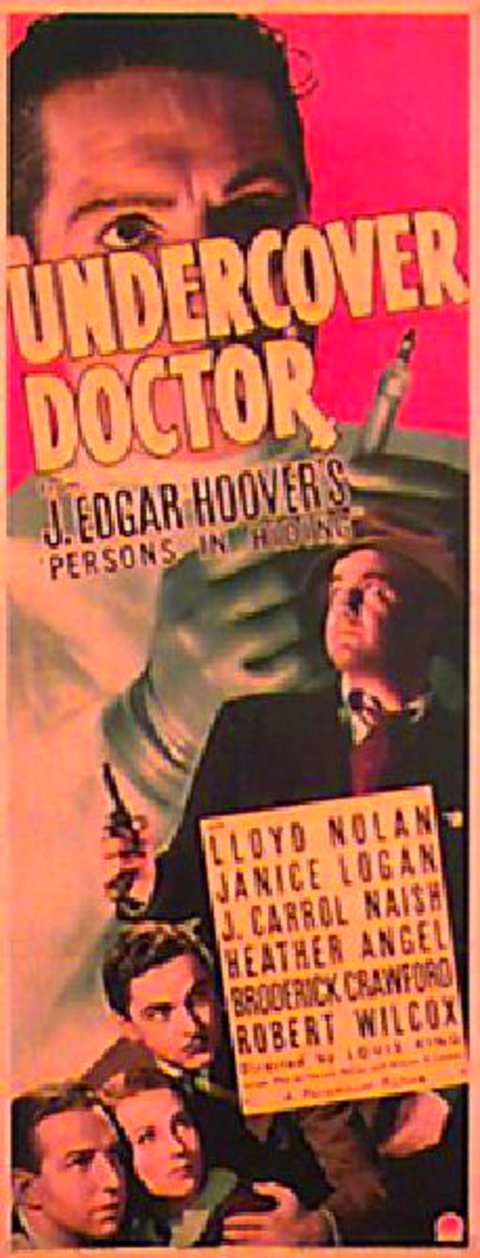 Undercover Doctor Original 1939 U.S. Insert Movie Poster