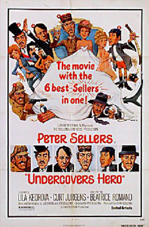 Undercovers Hero Original 1975 U.S. One Sheet Movie Poster