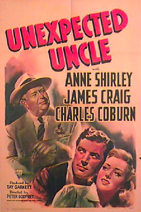Unexpected Uncle 1941 U.S. One Sheet Poster