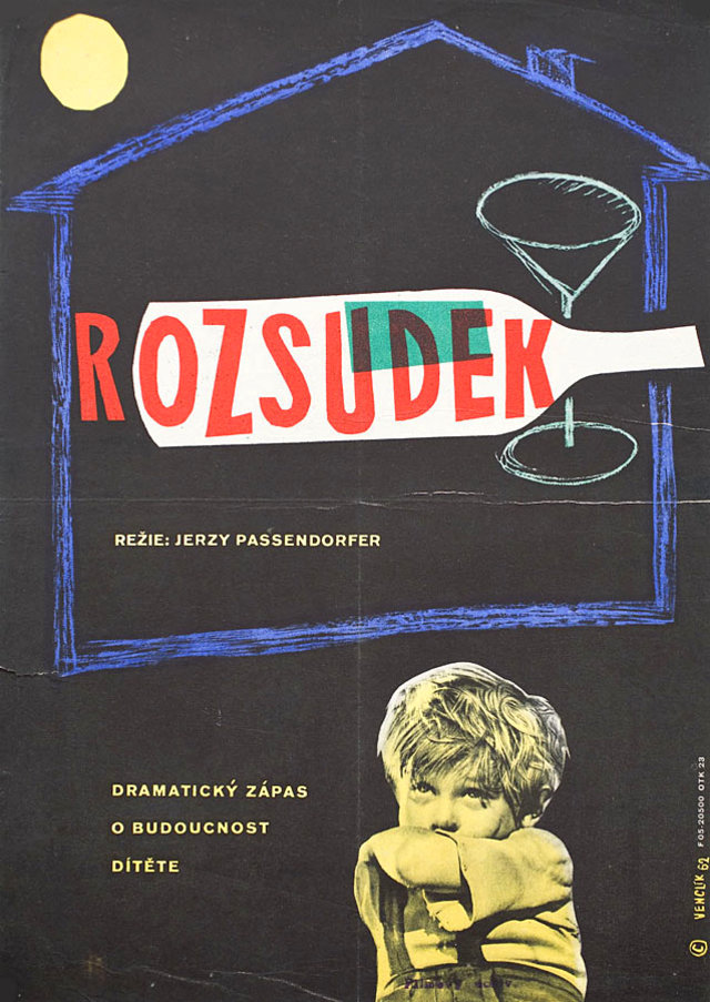 The Verdict 1962 Czech A3 Poster