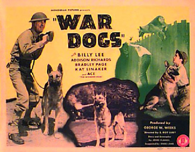 War Dogs Original 1942 U.S. Title Card