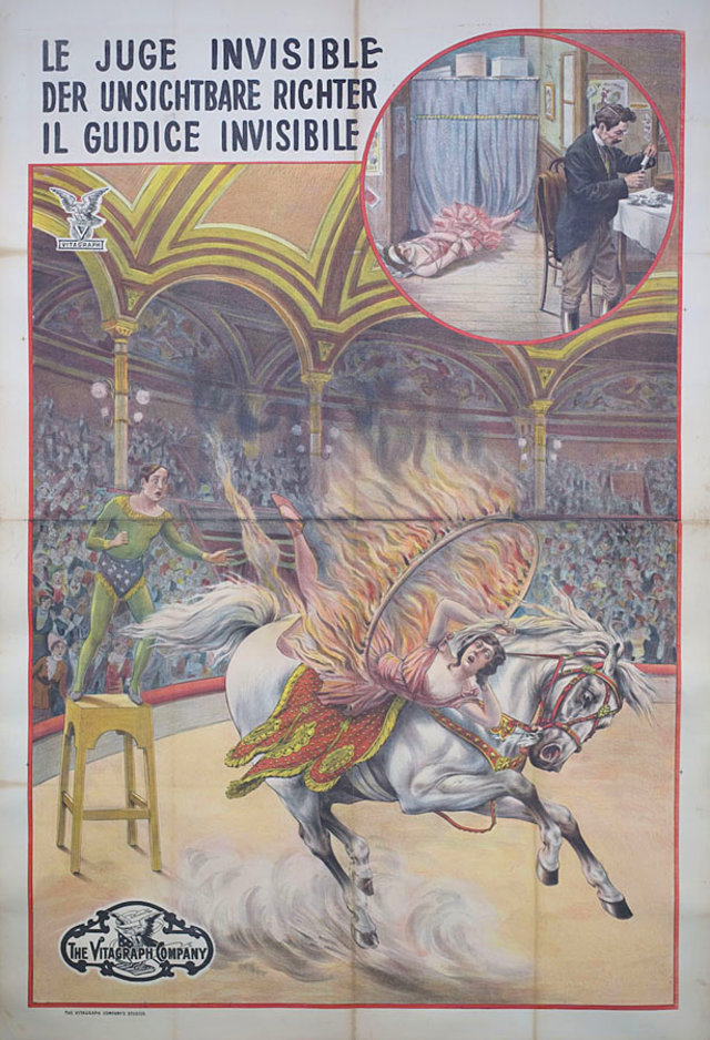 The Whimsical Threads of Destiny Original 1913 U.S. Double Grande Movie Poster